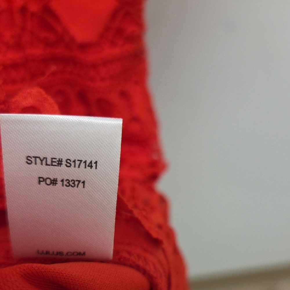 Lulus Vibrant Red Dress- Barely Worn - Picture 4 of 7